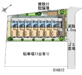 ★手数料０円★千葉市若葉区加曽利町　月極駐車場（LP）